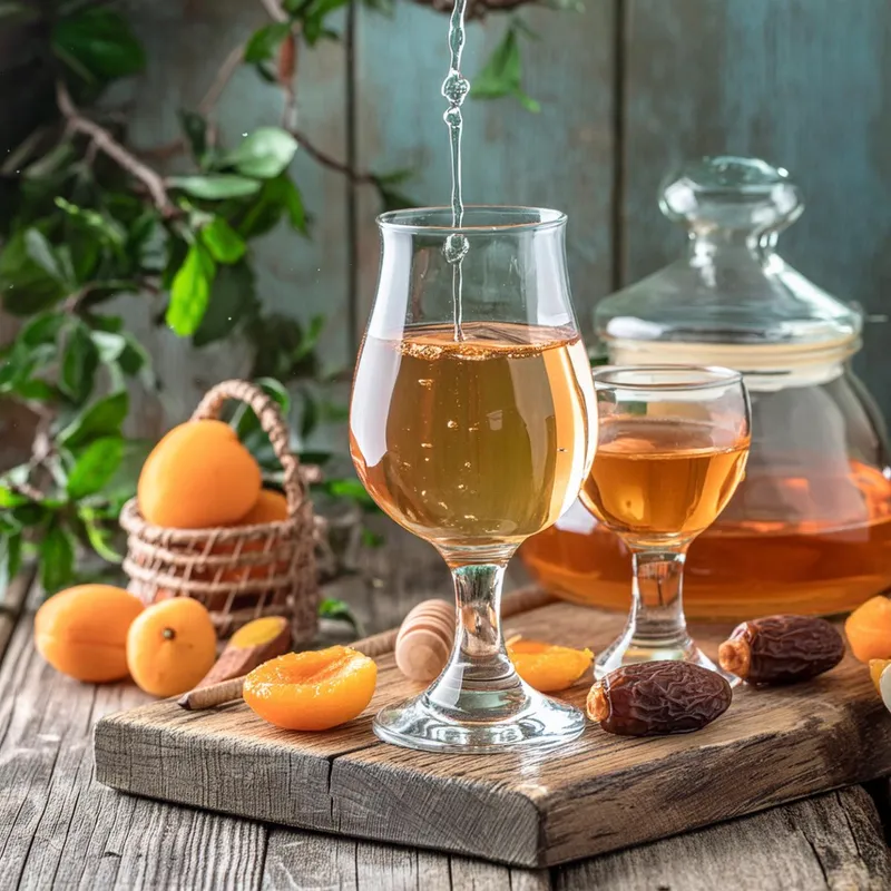 Apricot Date Honey Wine Infusion image